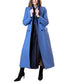 Marguerite Blue Virgin Wool Coat