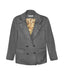 Alizee Bouble-Breasted Grey Jacket